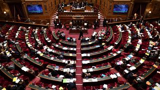 Der französische Senat in Paris stimmte für die Anhebung des Rentenalters