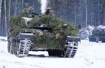Panzer in Estland (Aufnahme vom 5. Februar 23)