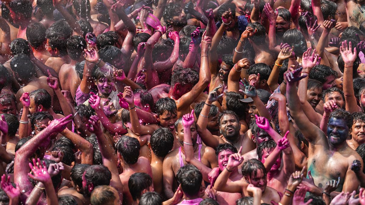 The Festival of Holi. A celebration of life and colours