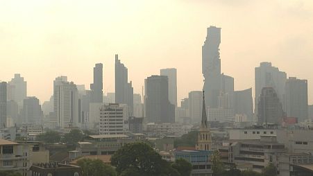 PM2.5 levels have been above safe limits for most of Bangkok for the past three days