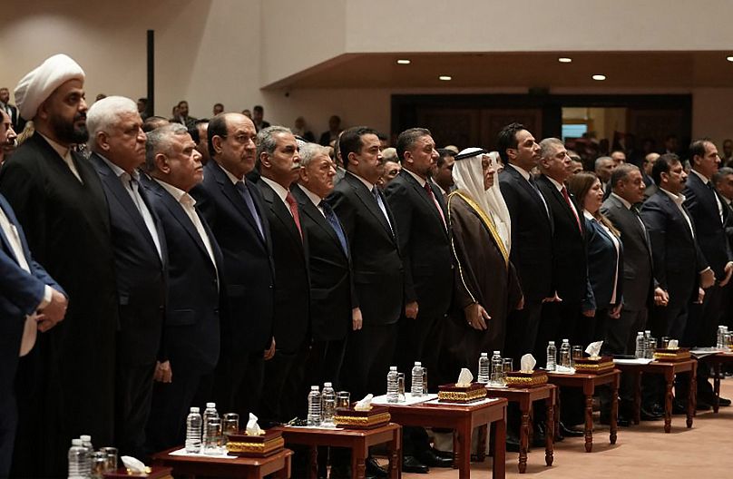 photo from the Iraqi parliament/AP