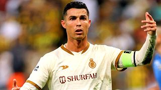 Football : Cristiano Ronaldo en colère