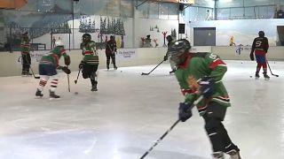 Kenyans take on ice hockey despite limited ice in Sub-Saharan Africa