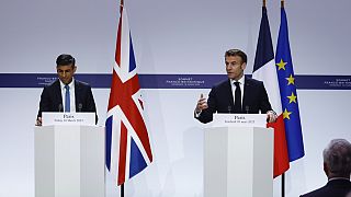 Paris'te Macron ve Sunak arasındaki zirve 