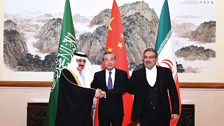 İran ve Suudi Arabistanlı yetkililer Çin'in başkenti Pekin'de, Mart 2023