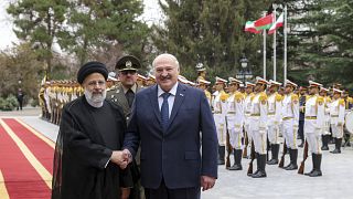 Lukaschenko und Raisi in Teheran
