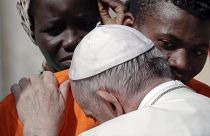 Pope in South Soudan