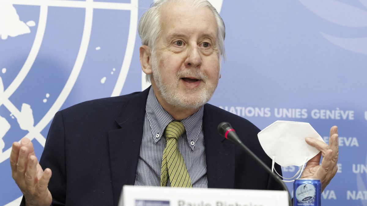 BM Uluslararası Bağımsız Suriye Araştırma Komisyonu Başkanı Paulo Pinheiro