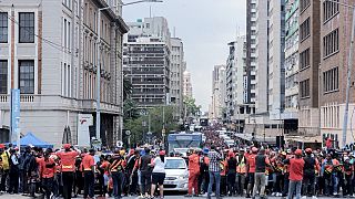 South Africa: Public sector workers protest, demand wage increase