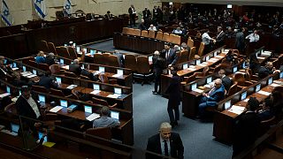 جلسة سابقىة للكنيست الإسرائيلي بتاريخ 20 فبراير 2023،