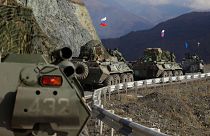 نیروهای صلح‌بان روسیه در قره‌باغ کوهستانی