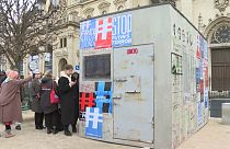 Replica of Alexey Navalny's prison cell installed in Paris