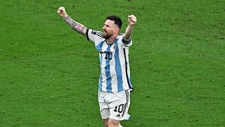 A győztes argentin válogatott csapatkapitánya, Lionel Messi a 2022-es katari világbajnokságon - képünk illusztráció.