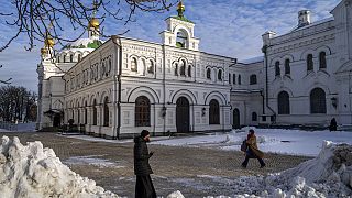 Il monastero di Pechersk Lavra a Kiev