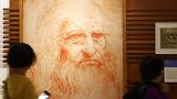 Rönesansın simgelerinden İtalyan ressam Leonardo da Vinci'nin portresi