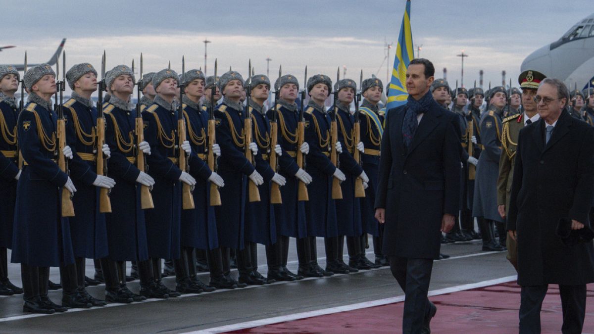Assad accolto a Mosca con tutti gli onori. (14.3.2023)