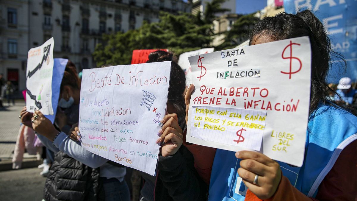 Arjantin'de enflasyon protestoları