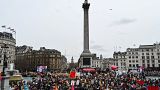 Kundgebung auf dem Trafalgar Square