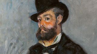 Porträt von Léon Monet, gemalt 1874 von seinem jüngeren Bruder Claude Monet.