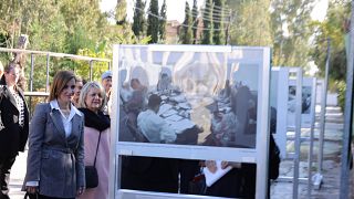 Η Πρώτη Κυρία της Κύπρου στην φωτογραφική έκθεση του ΟΗΕ