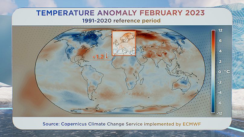 Quelle: Copernicus Climate Change Service ausgeführt von ECMWF