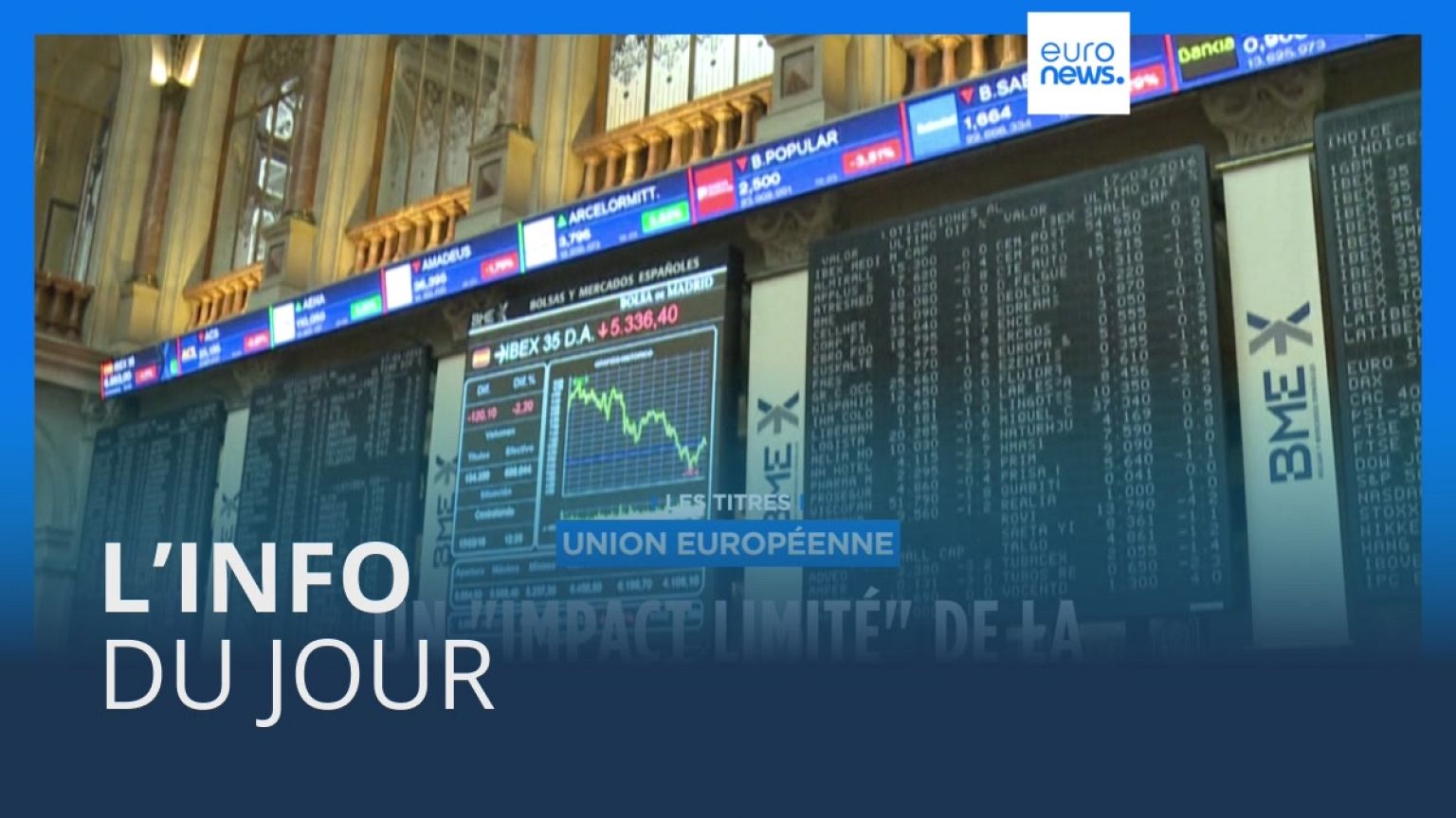 L’info du jour | 16 mars - Mi-journée