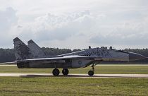 Un caza MIG-29