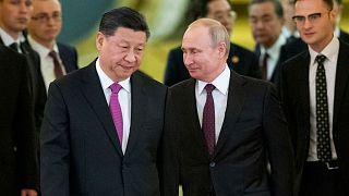 روسای جمهوری روسیه و چین