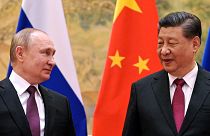 دیدار روسای جمهور چین و روسیه در سفر ولادیمیر پوتین به پکن به تاریخ چهارم فوریه ۲۰۲۲.