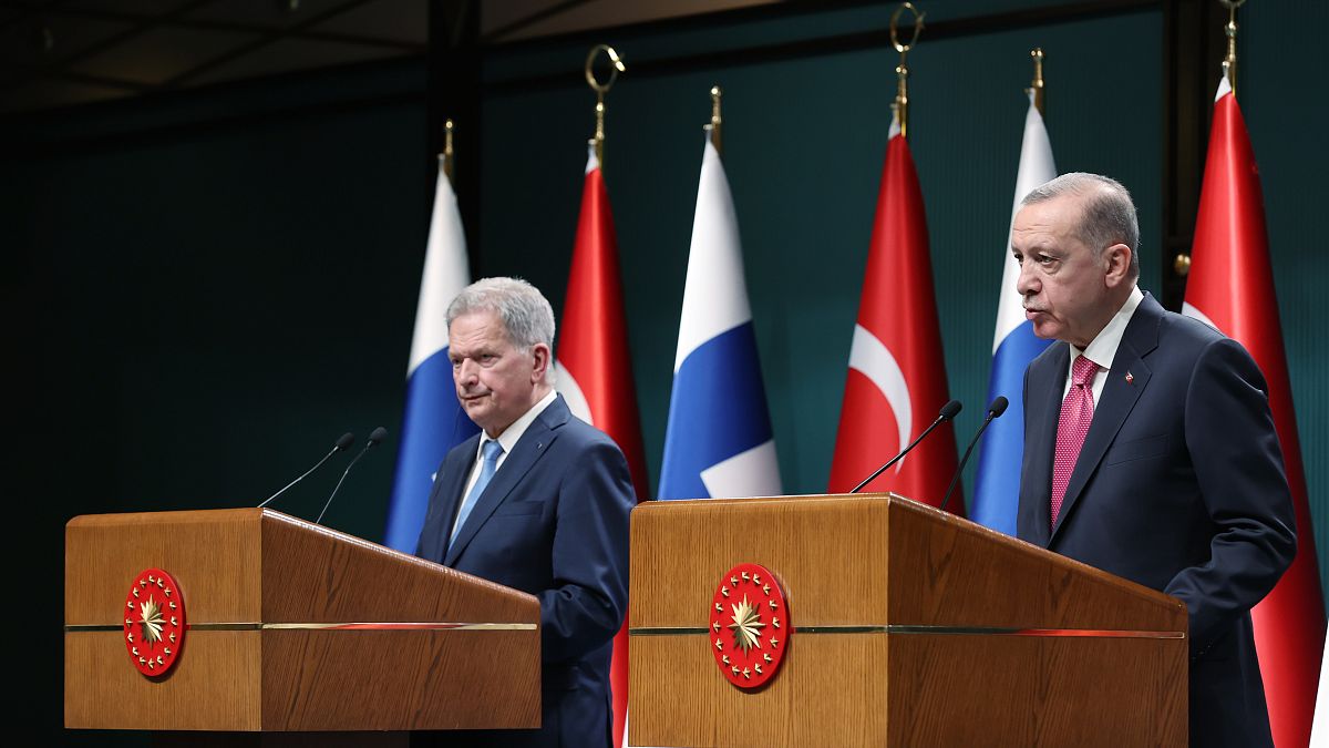 Cumhurbaşkanı Erdoğan ve Finlandiya Cumhurbaşkanı Niinistö 