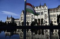 El parlamento de Hungría, Budapest (archivo)
