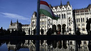 El parlamento de Hungría, Budapest (archivo)
