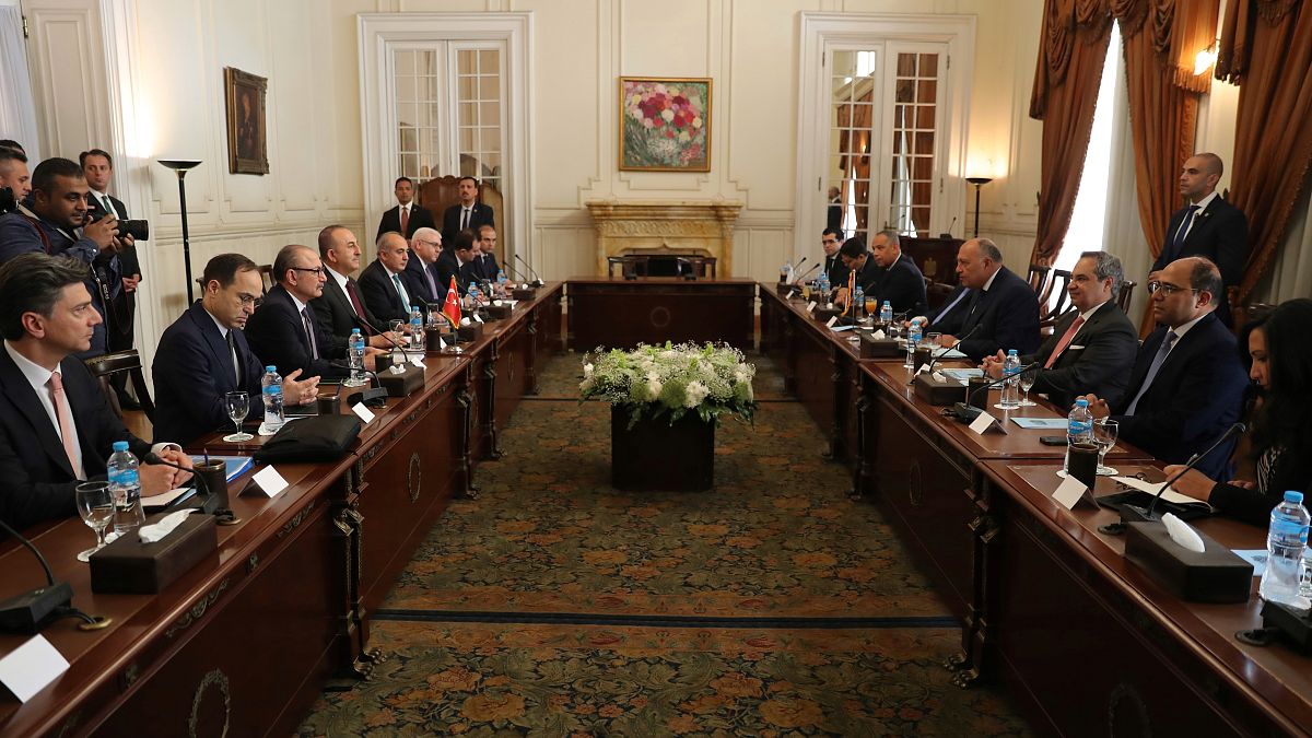 Dışişleri Bakanı Mevlüt Çavuşoğlu Mısır'da 