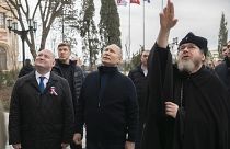 Wladimir Putin an diesem Samstag auf der Krim in Sewasptopol