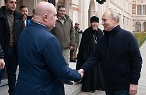 Putyin állítólag meglepetésszerű látogatást tett a Krímben szombaton 