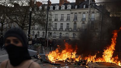 Demonstration turned into violence in Paris, 18/03/2023