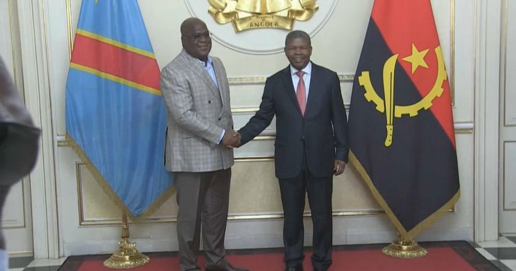 Angolan president holds security talks with his DRC counterpart