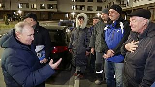 Rusya Devlet Başkanı Putin Mariupol kentini ziyaret etti