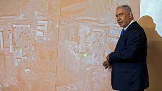 یکی از کنفرانس‌های خبری نتانیاهو در مورد یکی از سایت‌های هسته‌ای در ایران به تاریخ نهم سپتامبر ۲۰۱۹