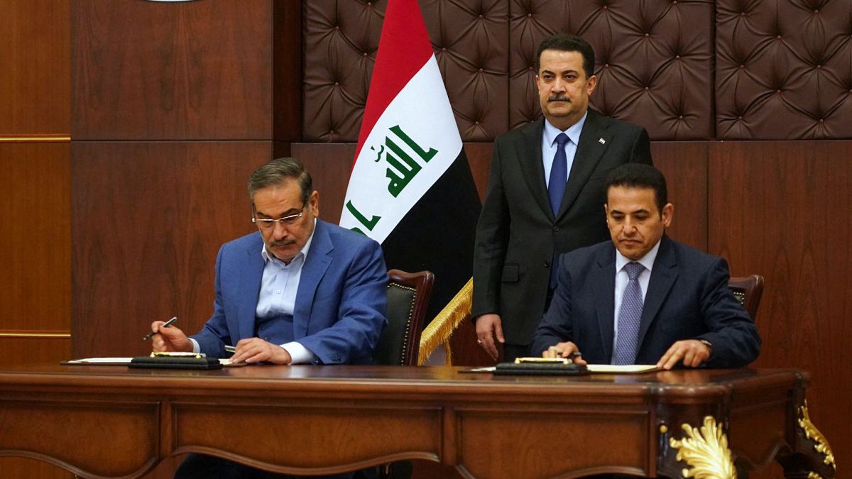 Irak Başbakanı Sudani, İran Güvenlik Konseyi Genel Sekreteri Şemhani 