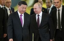 Xi Jinping y Vladímir Putin