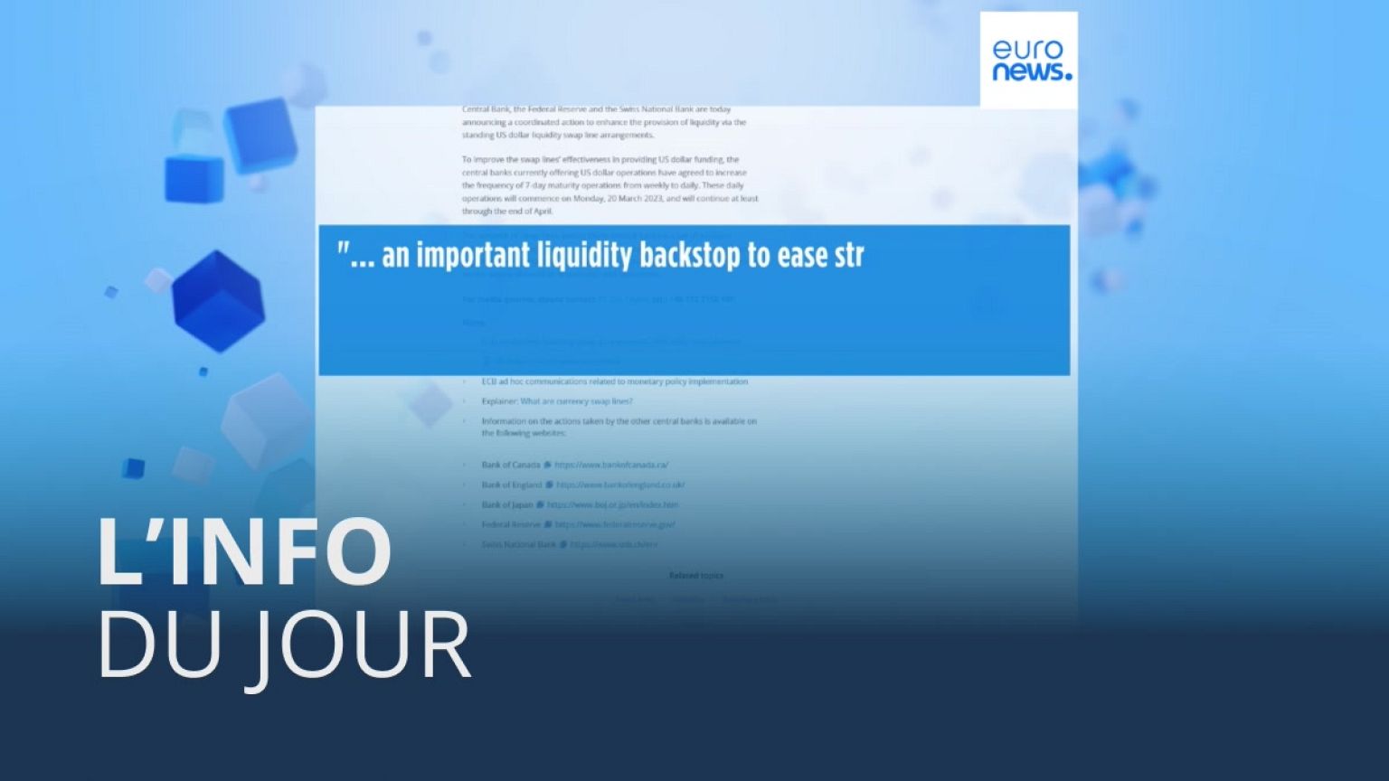 L’info du jour | 20 mars - Mi-journée