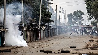 tüntetés Nairobiban
