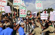 تجمع لمناصري جماعة الحوثي