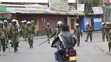 Столкновения демонстрантов с полицией в Кении