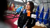 آنالنا بائربوک، وزیر خارجه آلمان از تحریم‌های جدید اتحادیه اروپا علیه ایران خبر داد