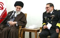 علی خامنه‌ای و علی شمخانی