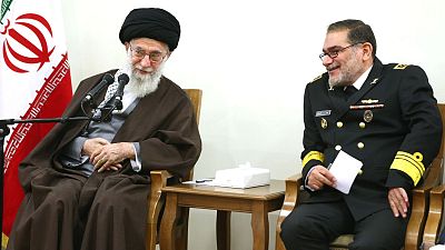 علی خامنه‌ای و علی شمخانی