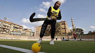 Égypte  : les hockeyeuses sur gazon perpétuent un héritage ancestral