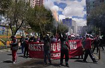 Kundgebung in La Paz